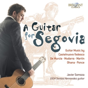 Various - A Guitar For Segovia i gruppen Externt_Lager / Naxoslager hos Bengans Skivbutik AB (2556718)