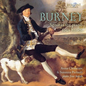 Burney Charles - Sonatas For Four Hands i gruppen Externt_Lager / Naxoslager hos Bengans Skivbutik AB (2556727)