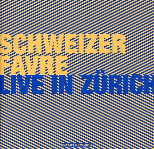 Irène Schweizer Pierre Favre - Live In Zürich i gruppen ÖVRIGT / Övrigt / aub hos Bengans Skivbutik AB (2557479)