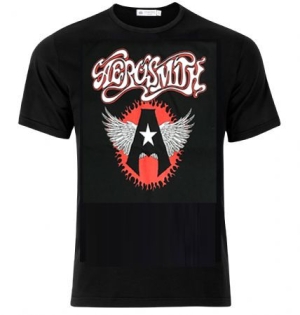 Aerosmith - Aerosmith T-Shirt A Star i gruppen Minishops / Aerosmith hos Bengans Skivbutik AB (2599030)