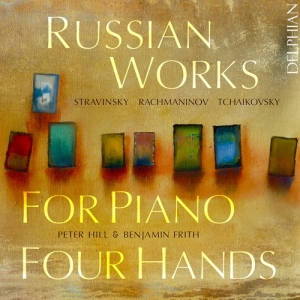 Stravinsky Igor Rachmaninov Serg - Russian Works For Piano Four Hands i gruppen Externt_Lager / Naxoslager hos Bengans Skivbutik AB (2607691)