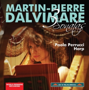 Dalvimare Martin-Pierre - Three Sonatas i gruppen Externt_Lager / Naxoslager hos Bengans Skivbutik AB (2607695)