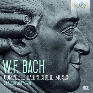 Bach W F - Complete Harpsichord Music (6 Cd) i gruppen Externt_Lager / Naxoslager hos Bengans Skivbutik AB (2607727)