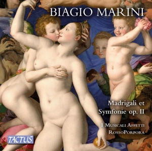 Marini Biagio - Madrigals & Symphonies Op. 2 i gruppen Externt_Lager / Naxoslager hos Bengans Skivbutik AB (2618089)