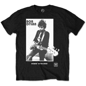 Bob Dylan - Blowing In The Wind Bl Uni T-Shirt i gruppen MERCHANDISE / T-shirt / Pop-Rock hos Bengans Skivbutik AB (2626202)