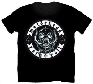 Motorhead - Biker Badge Uni Bl i gruppen MERCHANDISE / T-shirt / Hårdrock hos Bengans Skivbutik AB (2626342r)