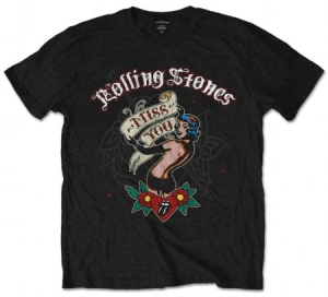 Rolling Stones Miss You Black Mens T Shirt: Small -  T-shirt S (S) i gruppen MERCH / T-Shirt / Sommar T-shirt 23 hos Bengans Skivbutik AB (2628366)
