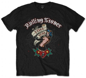 Rolling Stones Miss You Black Mens T Shirt: Small -  T-shirt S (S) i gruppen ÖVRIGT / BW-T-shirts hos Bengans Skivbutik AB (2628366)