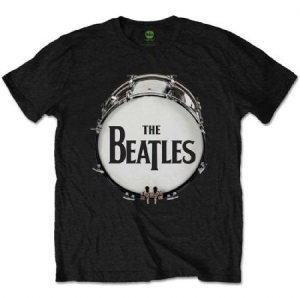 The Beatles - Original Drum Skin Uni Bl    i gruppen MERCHANDISE / T-shirt / Pop-Rock hos Bengans Skivbutik AB (2629766r)