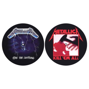Metallica - Kill Em All/Ride The Lightening Slipmat  i gruppen MERCHANDISE / Merch / Hårdrock hos Bengans Skivbutik AB (2645219)
