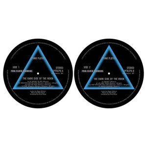 Pink Floyd - Dark Side Of The Moon Slipmat Pair i gruppen MERCHANDISE / Merch / Pop-Rock hos Bengans Skivbutik AB (2645229)