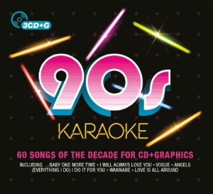 Blandade Artister - 90S Karaoke i gruppen CD / Pop hos Bengans Skivbutik AB (2674330)