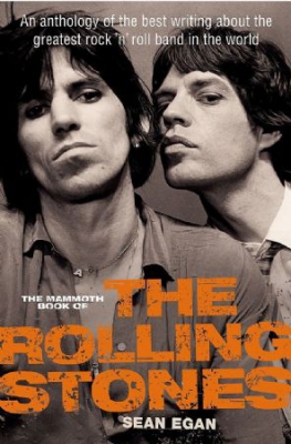 Sean Egan - Mammoth Book Of the Rolling Stones i gruppen ÖVRIGT / MK Test 1 hos Bengans Skivbutik AB (2704073)