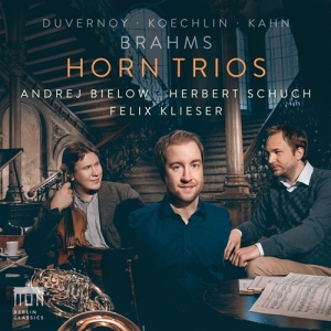 Brahms Johannes Koechlin Charles - Horn Trios i gruppen Externt_Lager / Naxoslager hos Bengans Skivbutik AB (2721333)