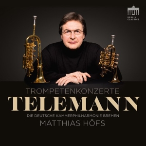Telemann G P - Trumpet Concertos i gruppen Externt_Lager / Naxoslager hos Bengans Skivbutik AB (2721334)