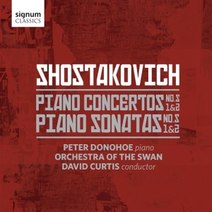 Shostakovich Dmitri - Piano Concertos Nos. 1 & 2 Piano S i gruppen Externt_Lager / Naxoslager hos Bengans Skivbutik AB (2721337)