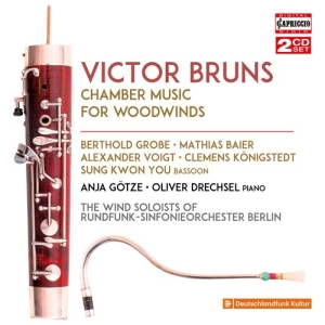 Bruns Victor - Chamber Music For Woodwinds i gruppen Externt_Lager / Naxoslager hos Bengans Skivbutik AB (2728261)