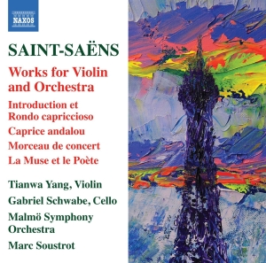 Saint-Saëns Camille - Works For Violin And Orchestra i gruppen Externt_Lager / Naxoslager hos Bengans Skivbutik AB (2728711)