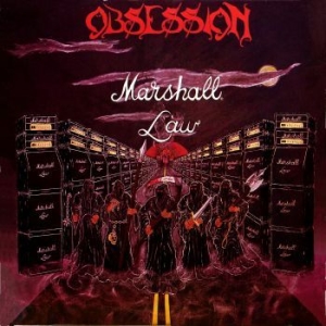 Obsession - Marshall Law (Re-Issue) i gruppen CD / Hårdrock/ Heavy metal hos Bengans Skivbutik AB (2749481)