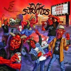 Evil Survives - Judas Priest Live in the group Minishops / Judas Priest at Bengans Skivbutik AB (2813329)
