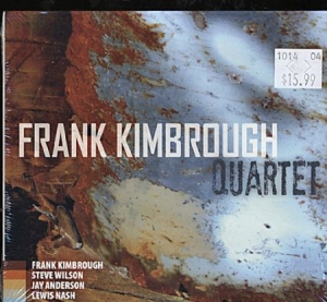 Kimbrough Frank - Quartet i gruppen CD / Jazz/Blues hos Bengans Skivbutik AB (2813437)
