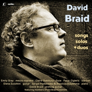 Braid David - Songs, Solos + Duos i gruppen Externt_Lager / Naxoslager hos Bengans Skivbutik AB (2822287)