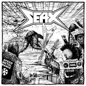 Seax - Speed Metal Mania / To The Grave (2 i gruppen CD / Hårdrock/ Heavy metal hos Bengans Skivbutik AB (2838155)