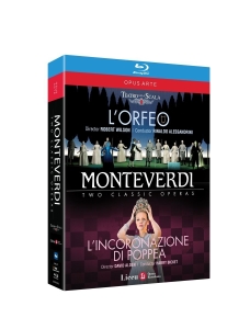 Monteverdi Claudio - L'orfeo & L'incoronazione Di Poppea i gruppen MUSIK / Musik Blu-Ray / Klassiskt hos Bengans Skivbutik AB (2873672)