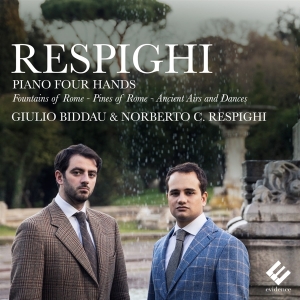 Norberto Cordisco & Giulio Biddau Respighi - Respighi: Piano Four Hands i gruppen CD / Klassiskt,Övrigt hos Bengans Skivbutik AB (2890147)