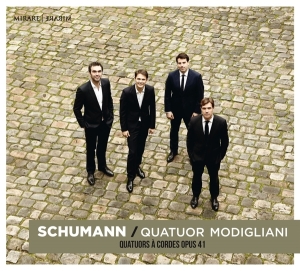 Schumann Robert - Quatuors A Cordes Opus 41/String Quartet i gruppen CD / Klassiskt,Övrigt hos Bengans Skivbutik AB (2890152)