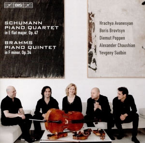 Schumann Robert Brahms Johannes - Piano Quartet Piano Quintet i gruppen MUSIK / SACD / Klassiskt hos Bengans Skivbutik AB (2896229)