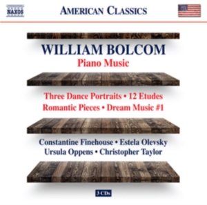 Bolcom William - Music For Solo Piano (3 Cd) i gruppen Externt_Lager / Naxoslager hos Bengans Skivbutik AB (2925329)