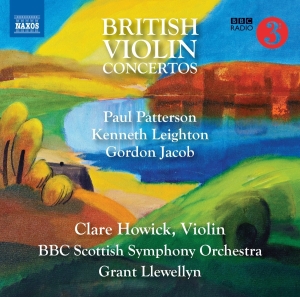 Patterson Paul Leighton Kenneth - British Violin Concertos i gruppen Externt_Lager / Naxoslager hos Bengans Skivbutik AB (2925334)