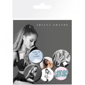 Ariana Grande - Badge Pack - Mix i gruppen MERCHANDISE / Pin-Button Badge / Pop-Rock hos Bengans Skivbutik AB (2989357)