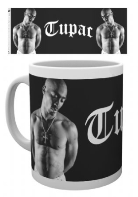 Tupac - Tupac Mug Cross i gruppen MERCHANDISE / Mugg / Hip Hop-Rap hos Bengans Skivbutik AB (2990574)