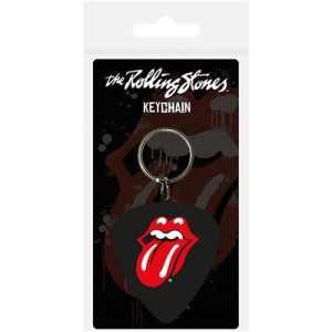 Rolling Stones - Rolling Stones Rubber Keychain (Plectrum i gruppen MERCHANDISE / Nyckelring / Pop-Rock hos Bengans Skivbutik AB (2996555)