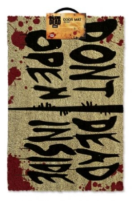 Door Mat - The Walking Dead Doormat (Dont Open Dead Inside) in the group OTHER / Merchandise at Bengans Skivbutik AB (2996577)