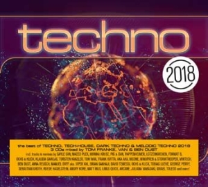 Blandade Artister - Techno 2018 i gruppen CD / Dans/Techno hos Bengans Skivbutik AB (3000878)