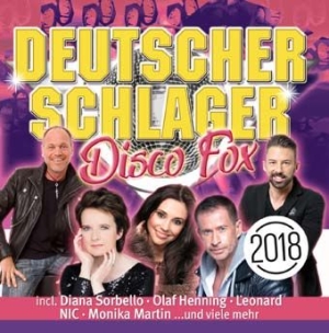 Blandade Artister - Deutscher Schlager - Disco Fox 2018 i gruppen CD / Pop hos Bengans Skivbutik AB (3000883)