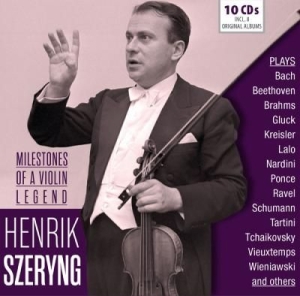 Szeryng Henrik - Milestones Of A Violin Legend i gruppen CD / Pop hos Bengans Skivbutik AB (3015587)