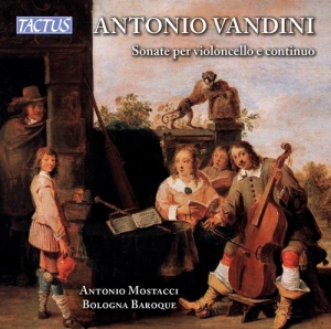Vandini Antonio - Sonatas For Cello And Continuo i gruppen Externt_Lager / Naxoslager hos Bengans Skivbutik AB (3028599)