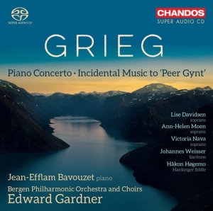 Grieg Edvard - Piano Concerto & Peer Gynt i gruppen MUSIK / SACD / Klassiskt hos Bengans Skivbutik AB (3029857)