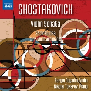 Shostakovich Dmitri - 24 Preludes, Op. 34 (Arr. For Violi i gruppen Externt_Lager / Naxoslager hos Bengans Skivbutik AB (3029876)