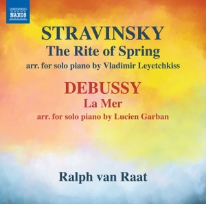 Stravinsky Igor Debussy Claude - The Rite Of Spring & La Mer (Arr. F i gruppen Externt_Lager / Naxoslager hos Bengans Skivbutik AB (3029877)
