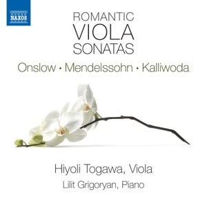 Onslow George Mendelssohn Felix - Viola Sonatas i gruppen Externt_Lager / Naxoslager hos Bengans Skivbutik AB (3029883)