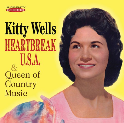Kitty Wells - Heartbreak U.S.A. & Queen Of Countr i gruppen CD / Country hos Bengans Skivbutik AB (3034733)