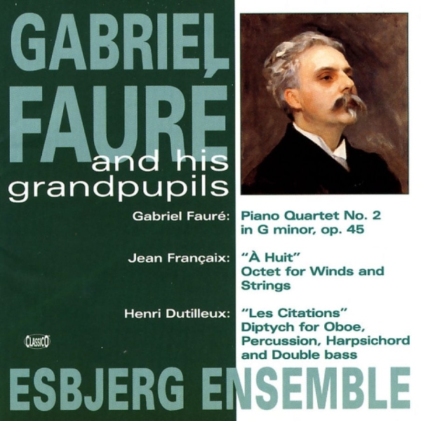 Esbjerg Ensemble - Piano Quartet No.2-A Huit i gruppen CD / Toppsäljare hos Bengans Skivbutik AB (3042244)