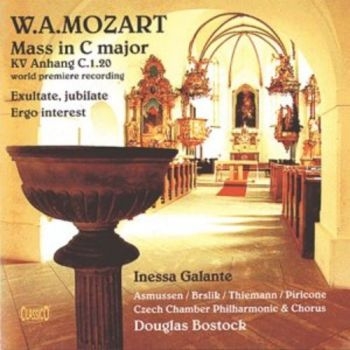 Czech Chamber Philharmonic And Chor - Mozart: Mass In C Major, Exu i gruppen CD / Toppsäljare hos Bengans Skivbutik AB (3042251)