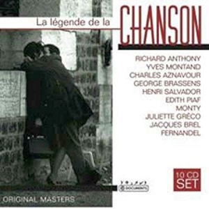 Blandade Artister - La Legende De La Chanson i gruppen CD / Pop hos Bengans Skivbutik AB (3042611)