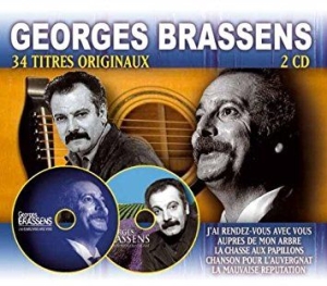 Brassens Georges - 34 Titres Originaux i gruppen CD / Jazz/Blues hos Bengans Skivbutik AB (3042738)
